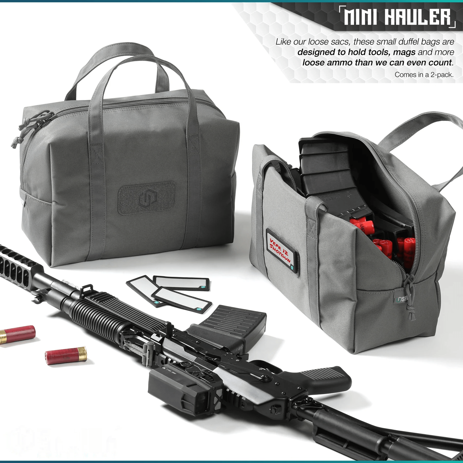 Mini Hauler Duffel Bag - 2 Pack - Raven Supply Company