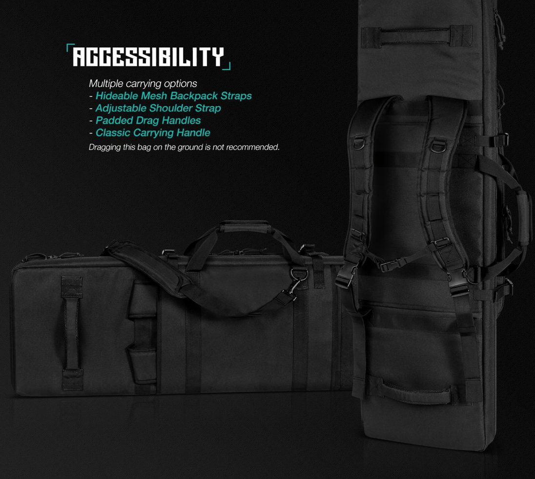 Specialist Double Rifle Case (3 Sizes) - Raven Supply Company