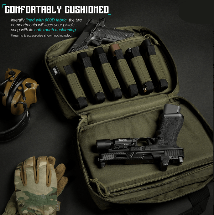 Specialist Series Double Pistol Case - Raven Supply Company