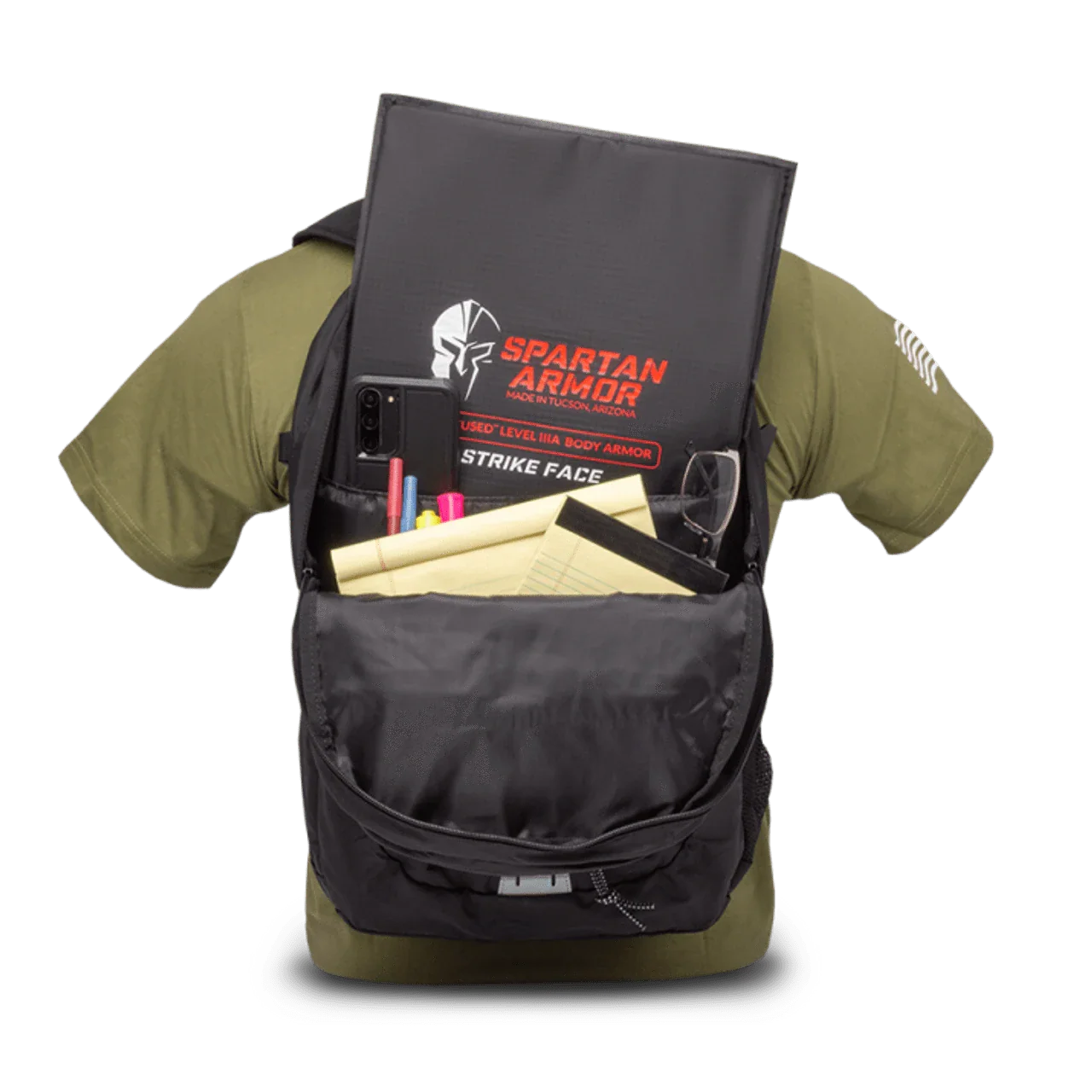 Spartan Level 3A Backpack Armor Panel for Everyday Carry - Raven Supply Company