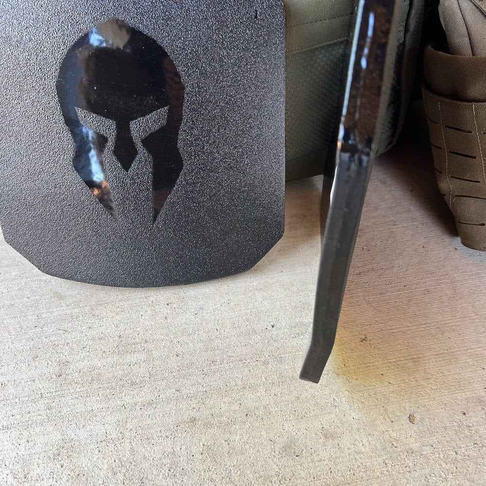 Spartan Level III+ AR550 Steel Body Armor Package