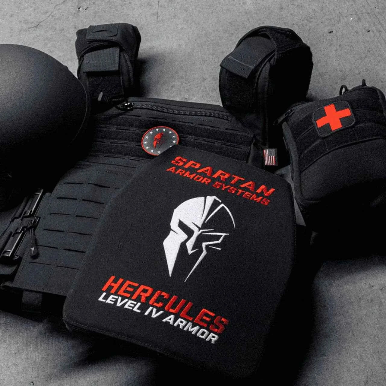Spartan Level IV Ceramic Body Armor Package