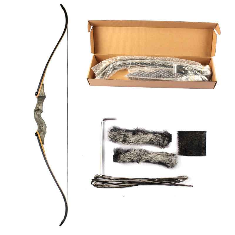 Outdoor Traditional American Hunting Bow, Recurve Bow And Arrow