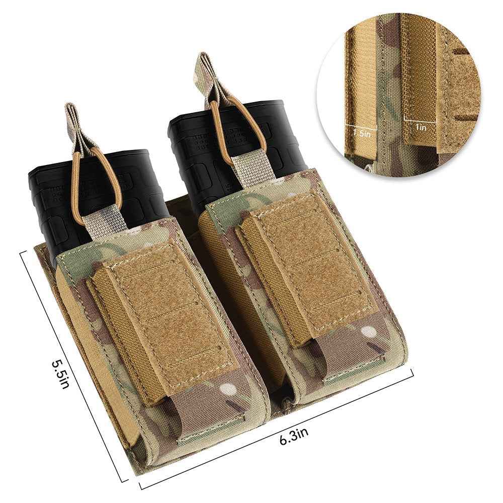 Molle Mag Pouch for 5.56mm & 9mm - Open-Top Magazine Holder - Raven Supply Company