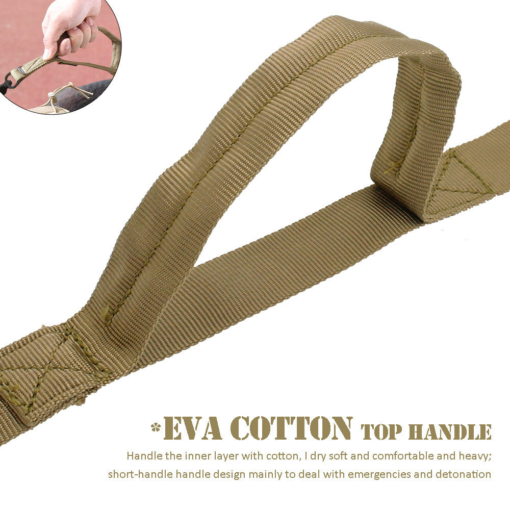 Tactical Dog Leash, Adjustable Military Tactical Collar For Medium And Large Pets, Walking Training, Tactical Dog Leash - Raven Supply Company