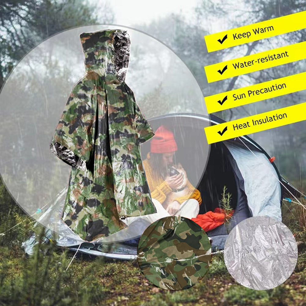 Emergency Poncho for Unexpected Weather Protection - Raven Supply Company