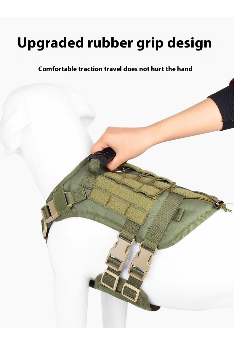 Pet Harness Dog Tactical Chest And Back – Tea - Raven Supply Company