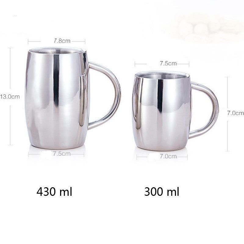 Double Wall Insulated Tumbler Mug – Stainless Steel Coffee Cup - Raven Supply Company