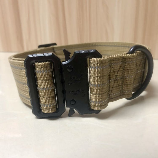 Pet Dog Collar Outdoor Tactical Golden Hair - Raven Supply Company