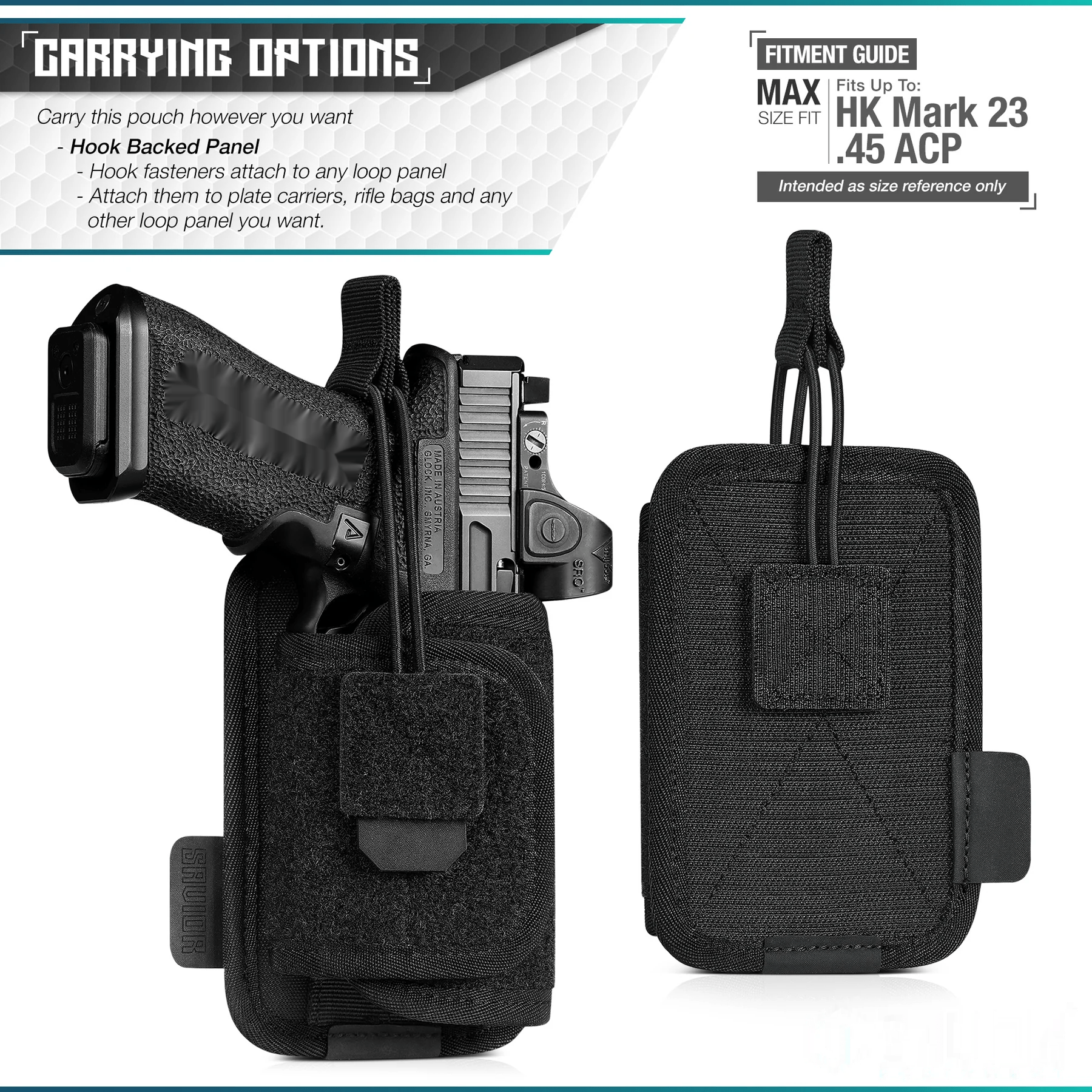 Universal Pistol Holder – Tactical Gear for Modern Vikings - Raven Supply Company