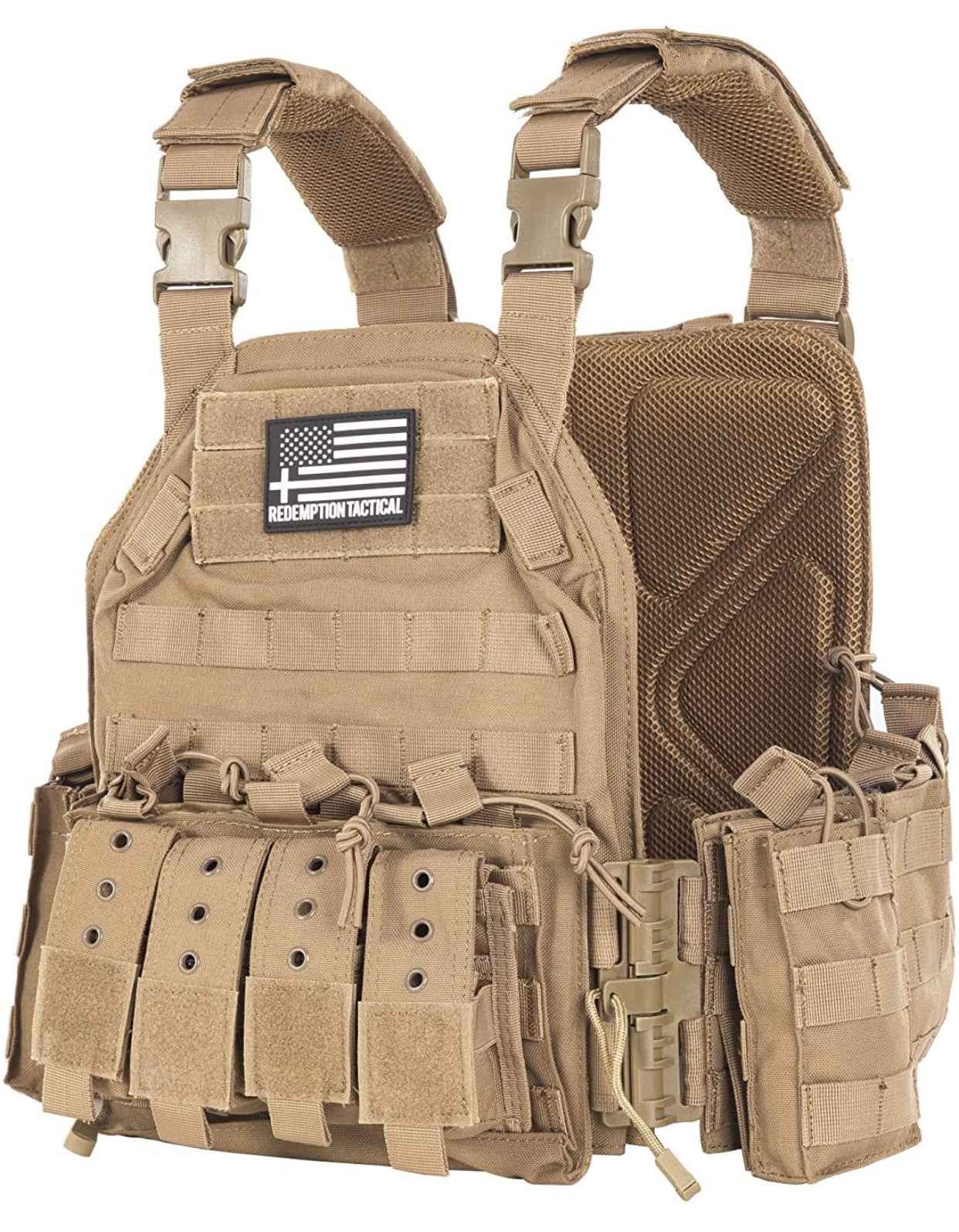 Snow Camo Quick Release Plate Carrier