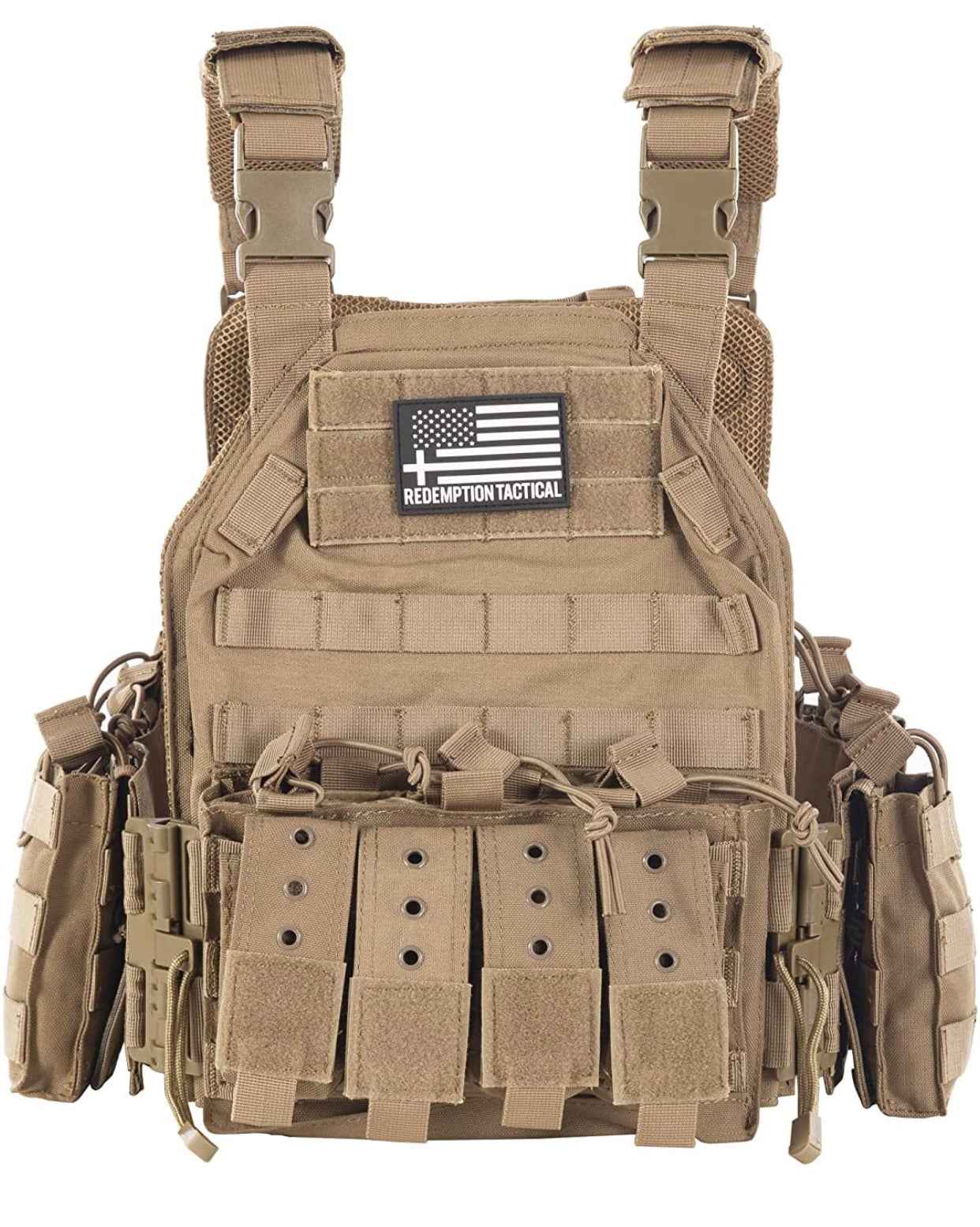 Snow Camo Quick Release Plate Carrier