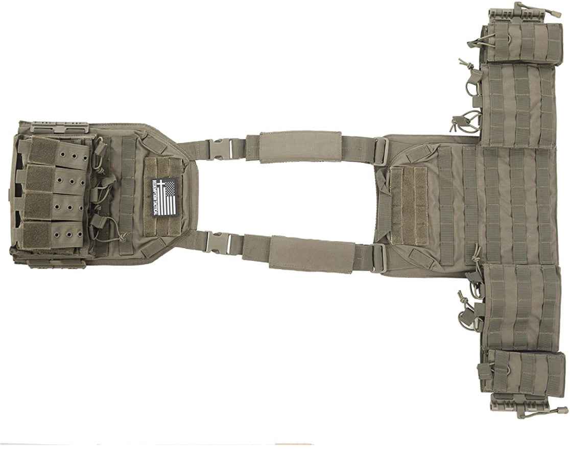 Snow Camo Quick Release Plate Carrier