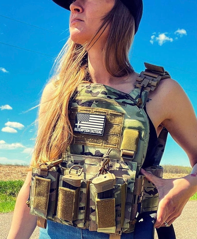 Redemption Tactical CRUSADER 2.0® V4 ARMOR FULL KIT COMBO PACKAGE LIGHTWEIGHT LEVEL IV  (2) 10x12 Front/Back Plates (2) 6x8 Side Plates (Level III PE)