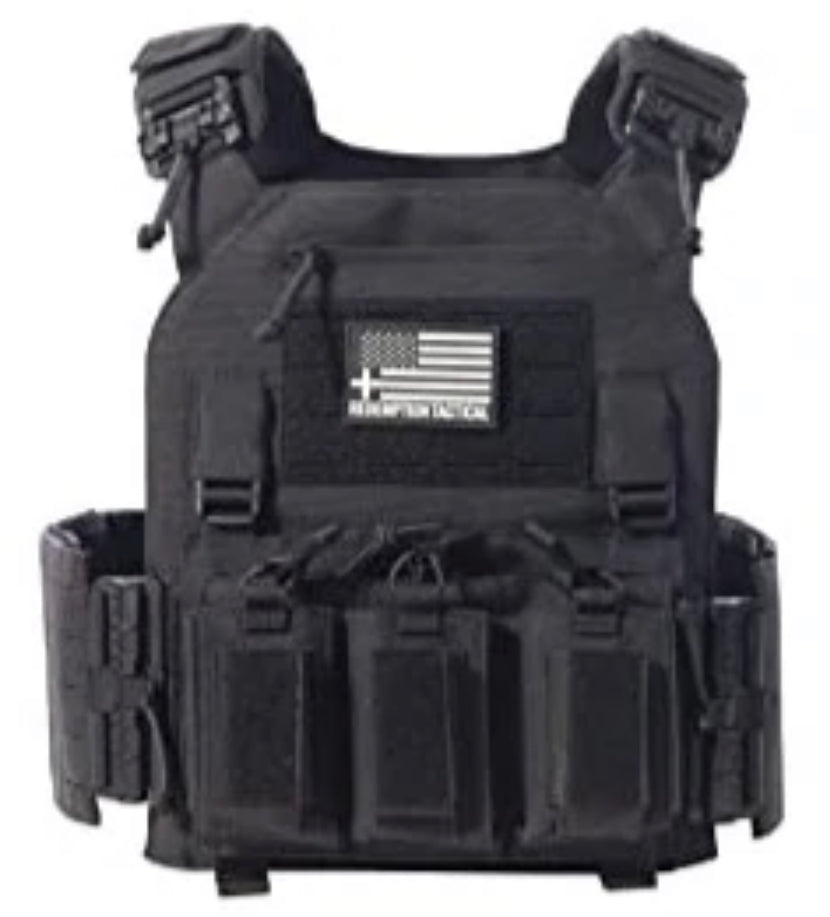 Redemption Tactical CRUSADER 2.0® V4 ARMOR FULL KIT COMBO PACKAGE LIGHTWEIGHT LEVEL IV  (2) 10x12 Front/Back Plates (2) 6x8 Side Plates (Level III PE)