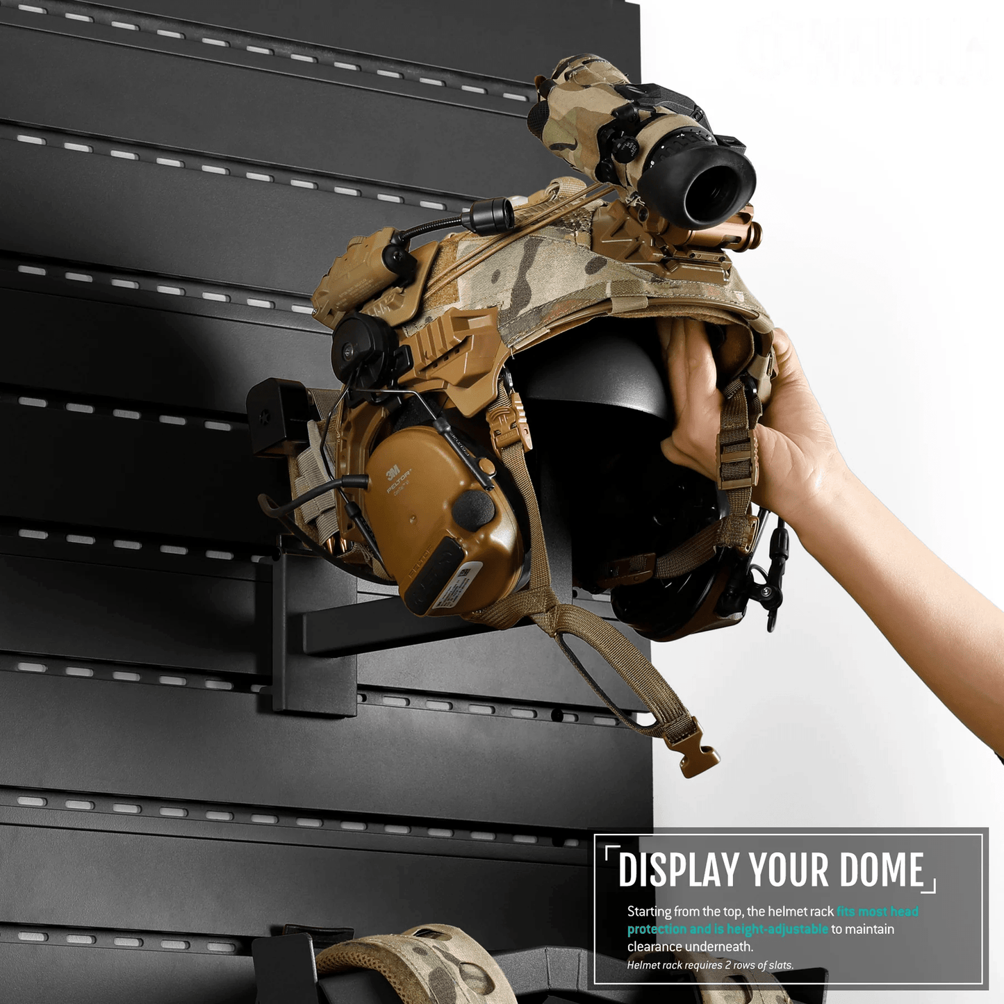 Wall Rack System - Helmet Rack – Tactical Gear for Modern Vikings - Raven Supply Company