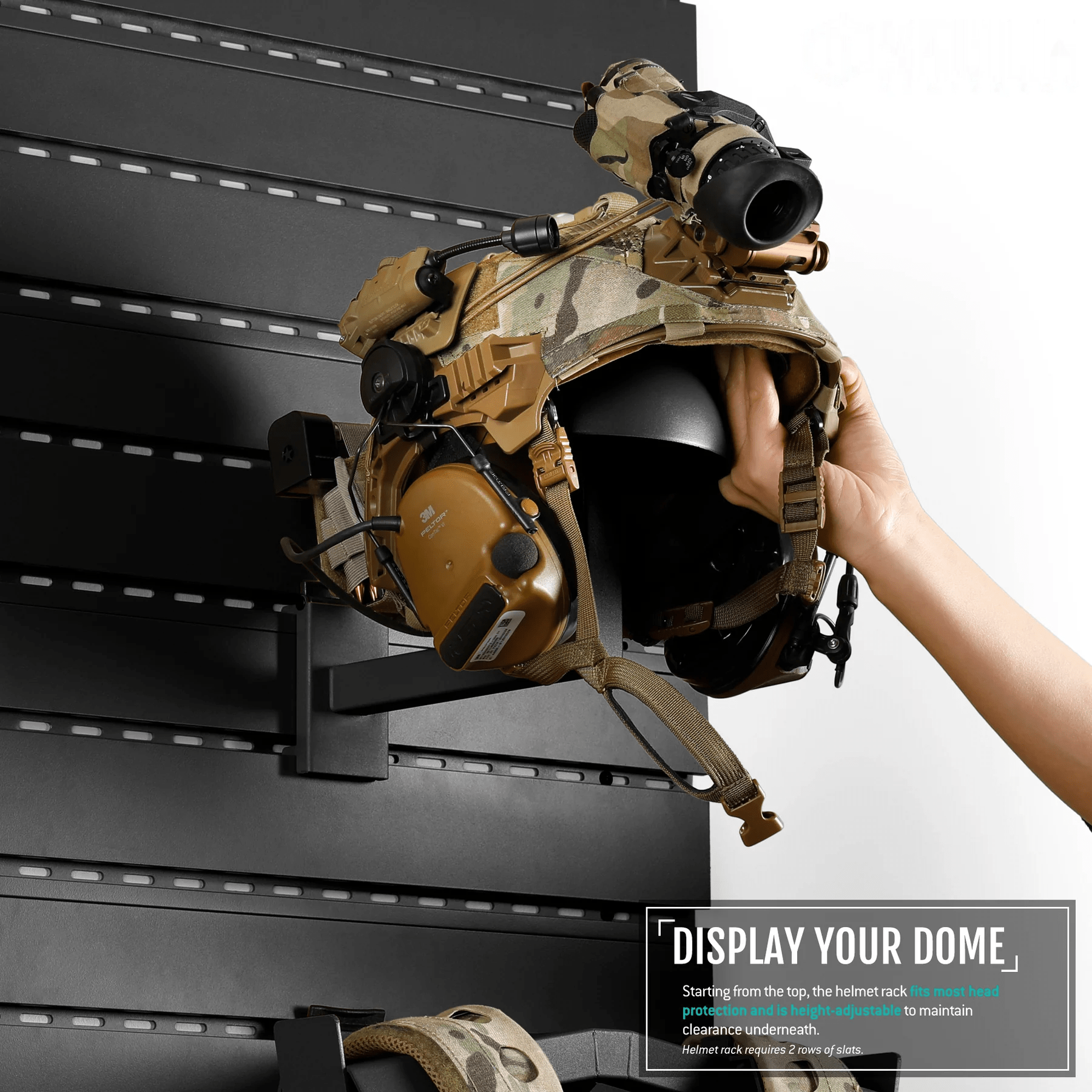Wall Rack System - Helmet Rack – Tactical Gear for Modern Vikings - Raven Supply Company