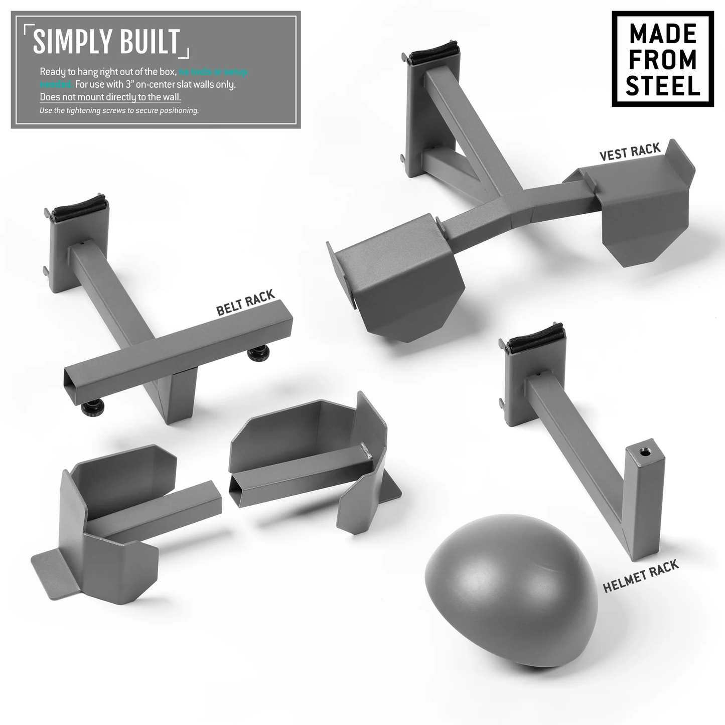 Wall Rack System - Tactical Gear Rack - Raven Supply Company