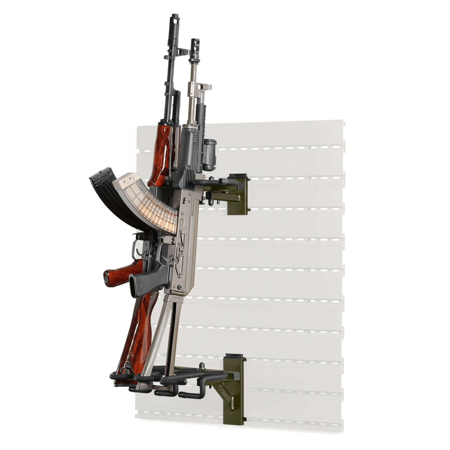 Wall Rack System - Angle Adjustable Rifle Wall Rack - Raven Supply Company