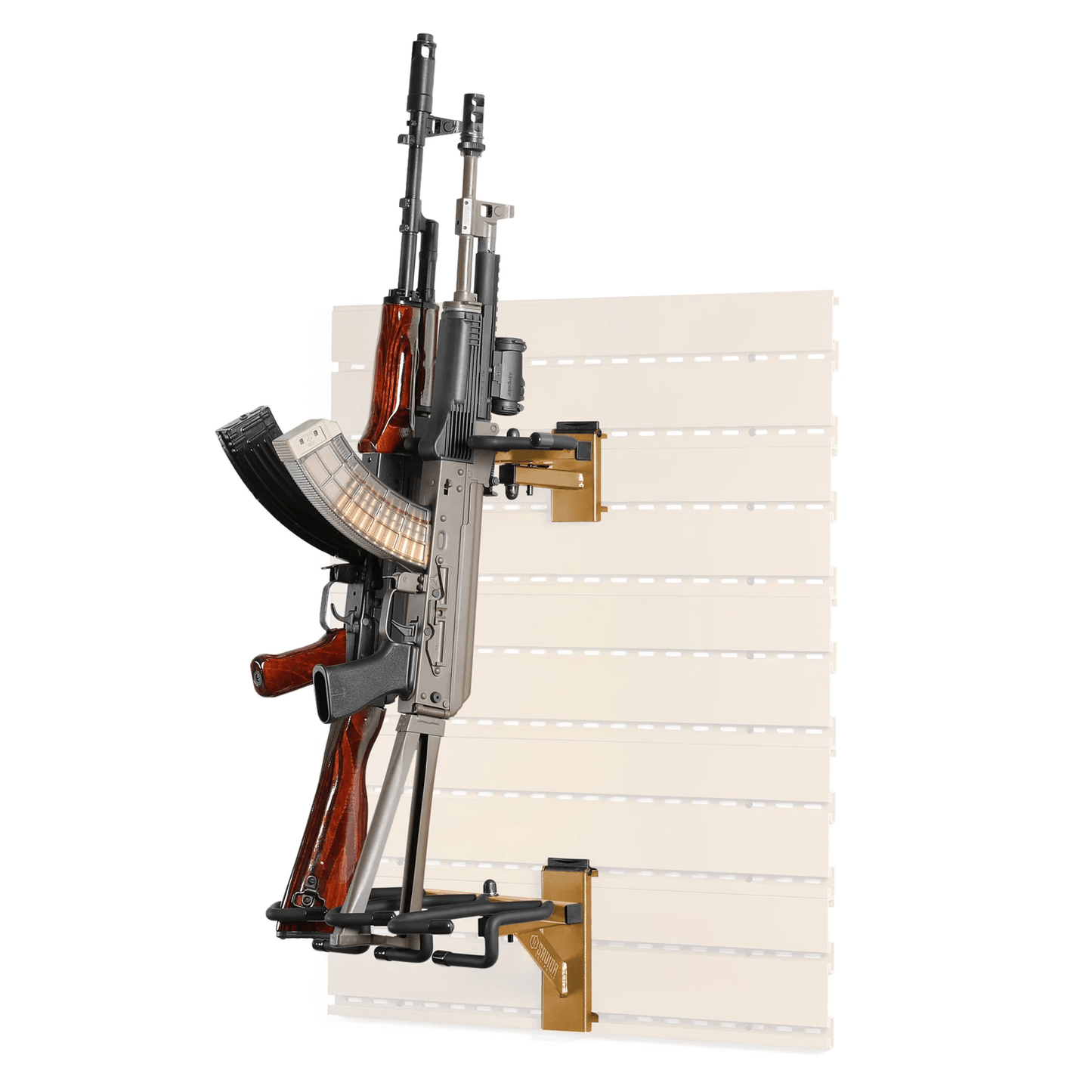 Wall Rack System - Angle Adjustable Rifle Wall Rack - Raven Supply Company