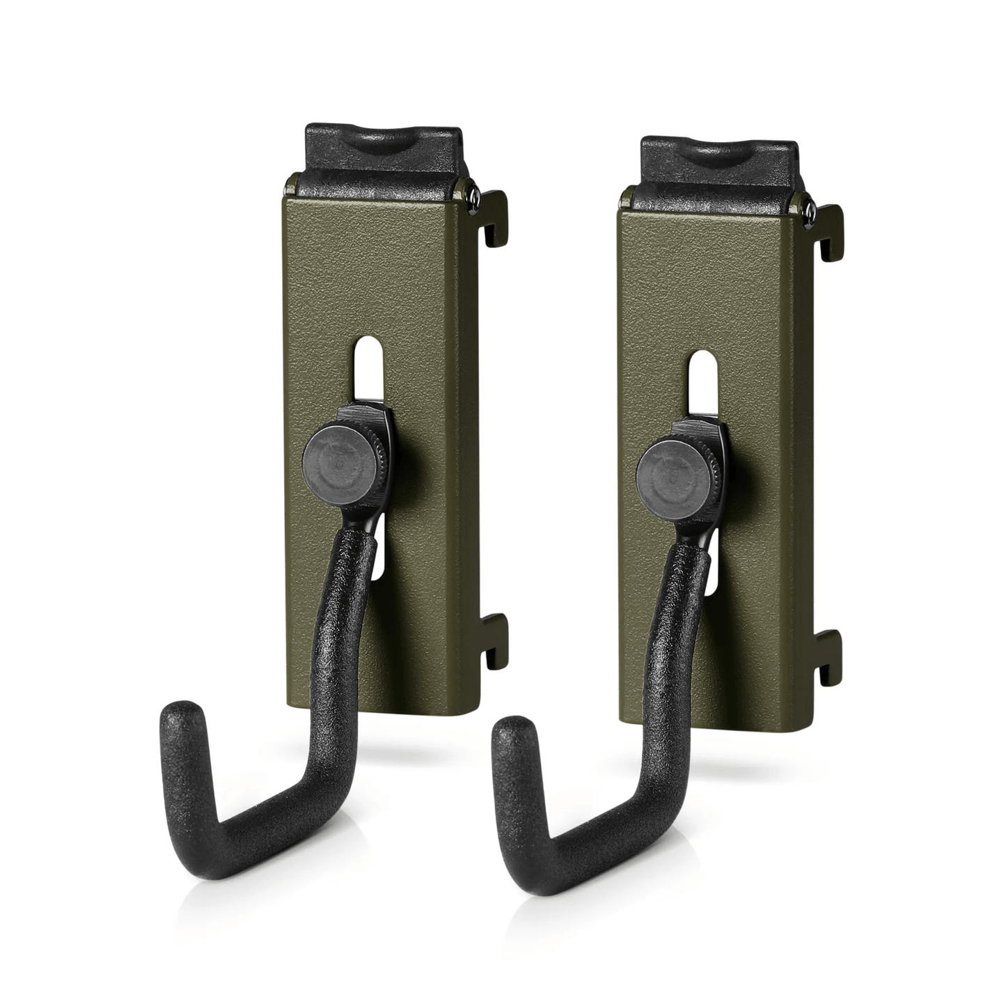 Wall Rack System - Adjustable J-Hooks (2 Pack, 2 Sizes) - Raven Supply Company