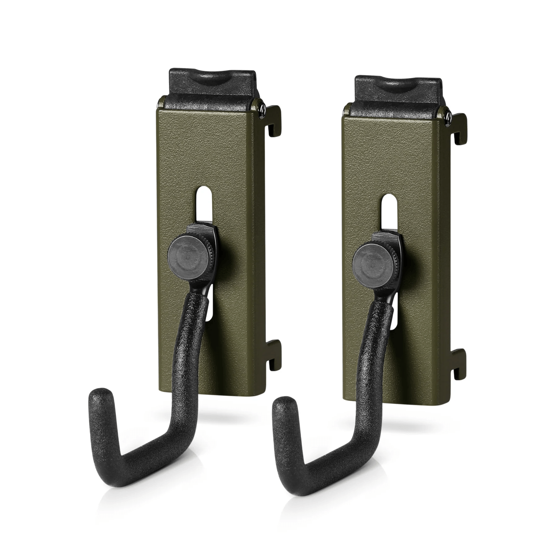 Wall Rack System - Adjustable J-Hooks (2 Pack, 2 Sizes) - Raven Supply Company