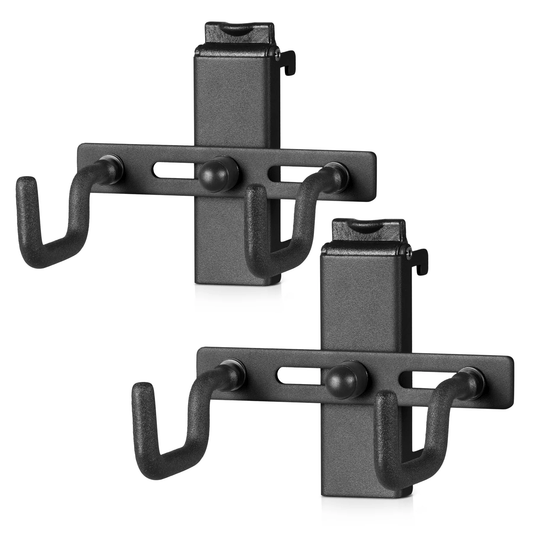Wall Rack System - Adjustable Pistol Hangers (2 Pack) - Raven Supply Company