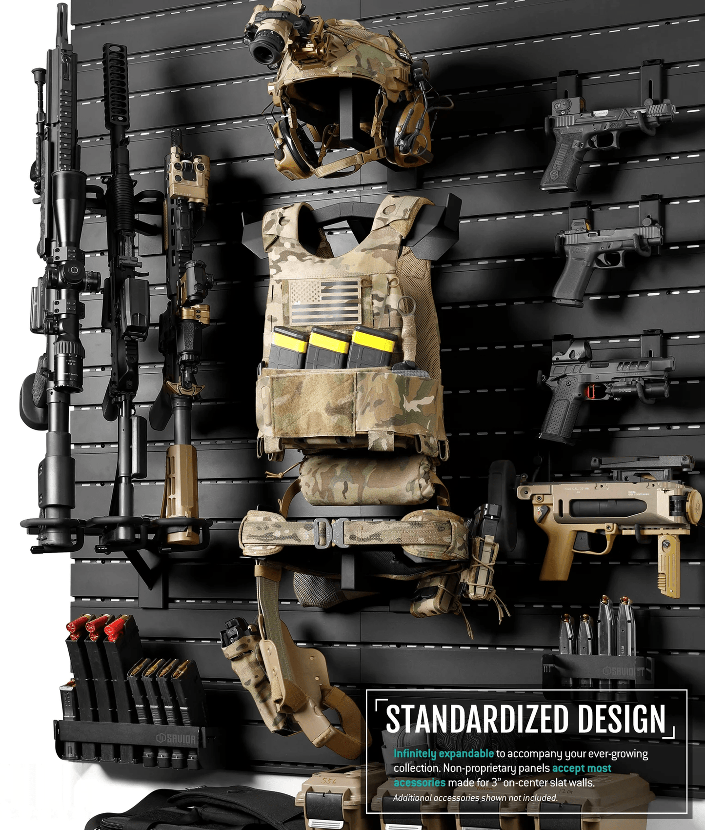 Wall Rack System - Armor Rack – Tactical Gear for Modern Vikings - Raven Supply Company