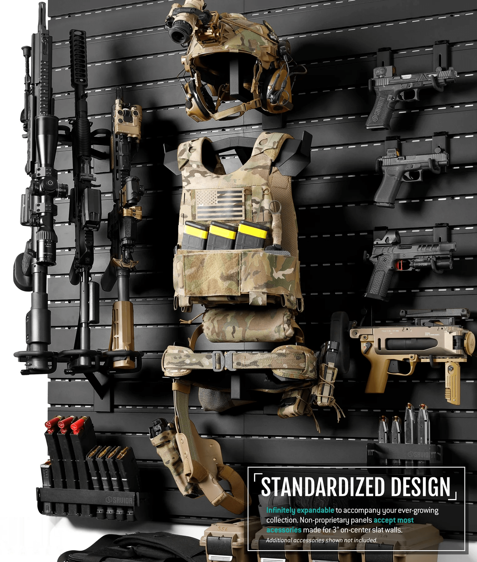 Wall Rack System - Armor Rack – Tactical Gear for Modern Vikings - Raven Supply Company