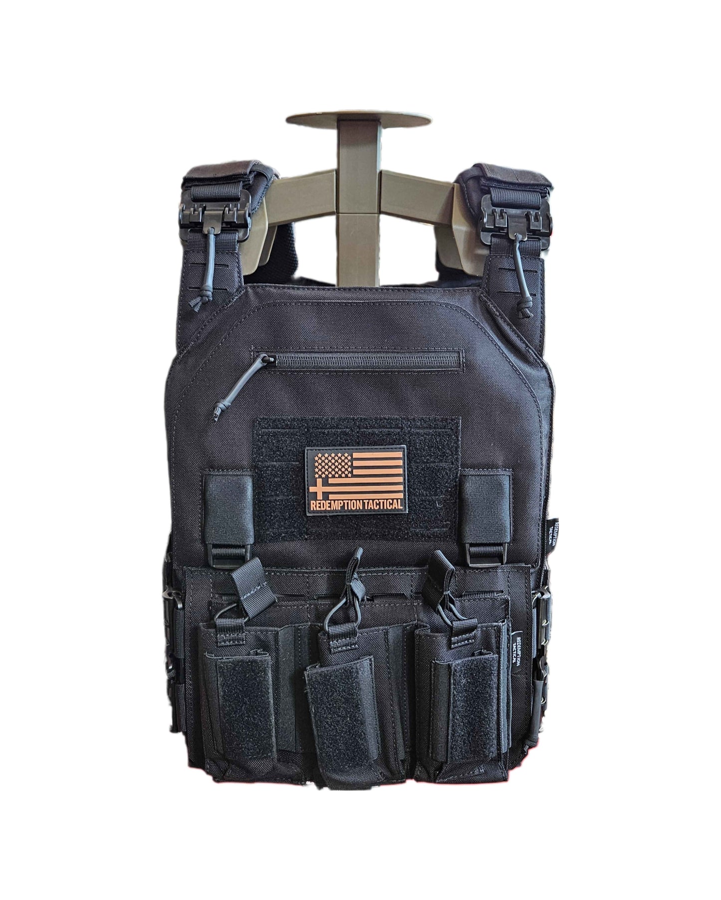 Redemption Tactical® "CRUSADER 2.0 XL” V4 Plate Carrier Vest with Side Cummerbund