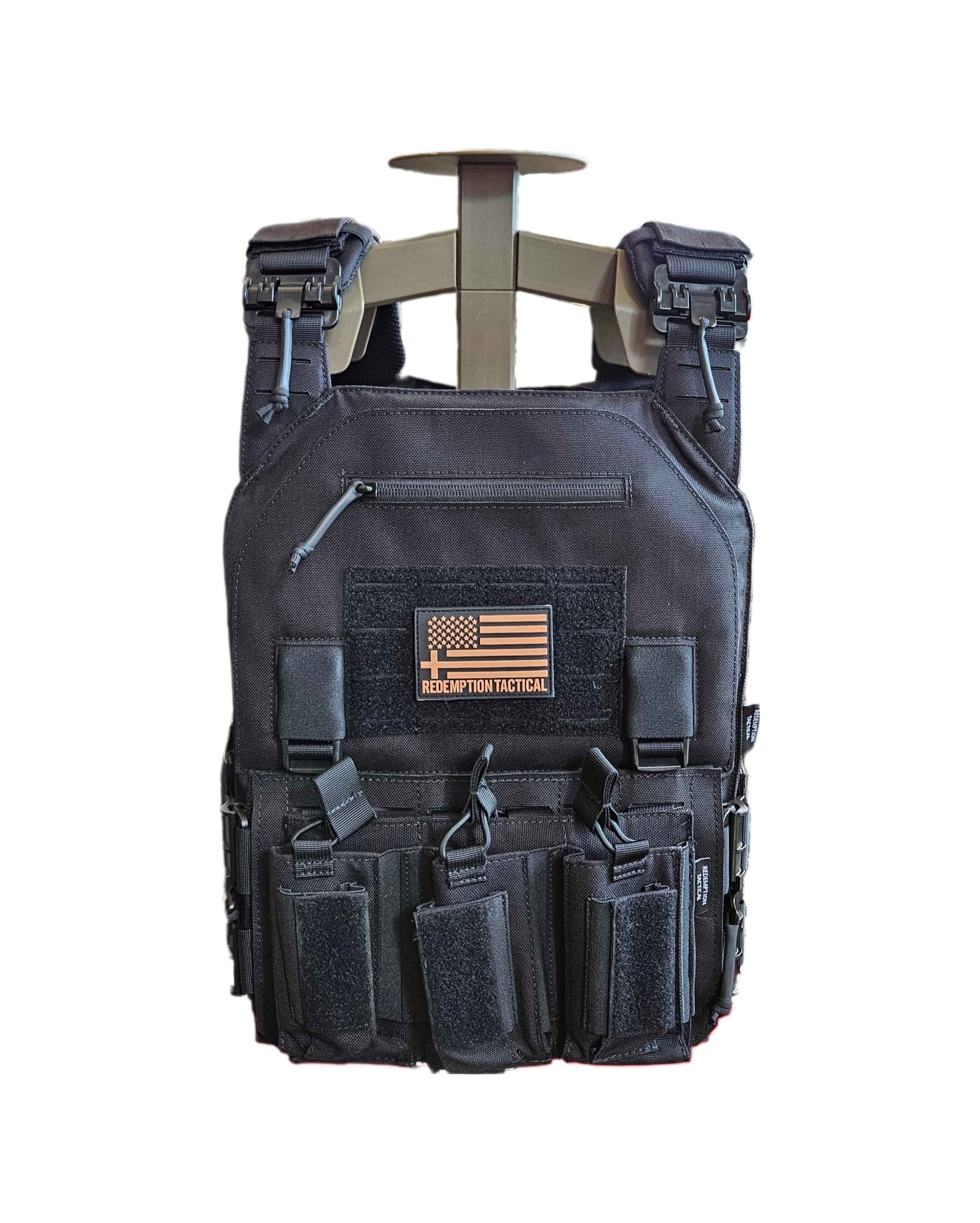 Redemption Tactical® "CRUSADER 2.0 XL” V4 Plate Carrier Vest with Side Cummerbund