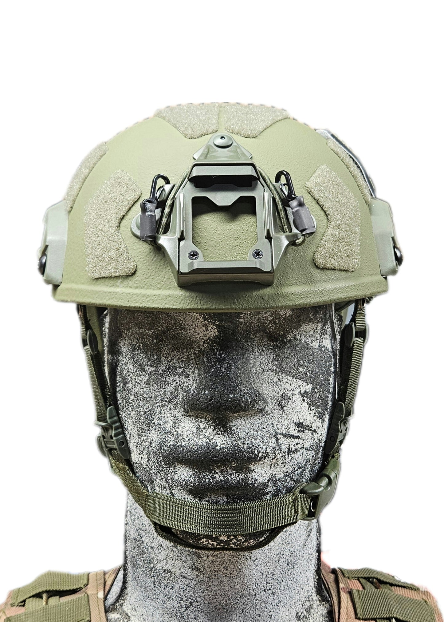 Ballistic Helmet RT2 High Cut Helmet: Tested to LEVEL IIIA (Included Arc Rails, Padding, Straps)