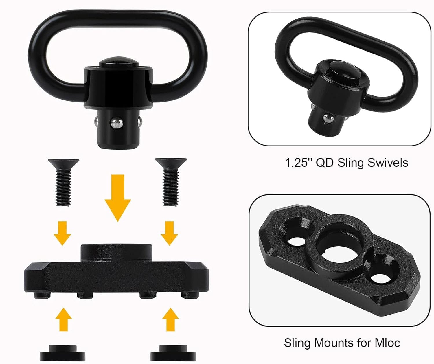 QD Sling Mounts – Tactical Gear for Modern Vikings - Raven Supply Company