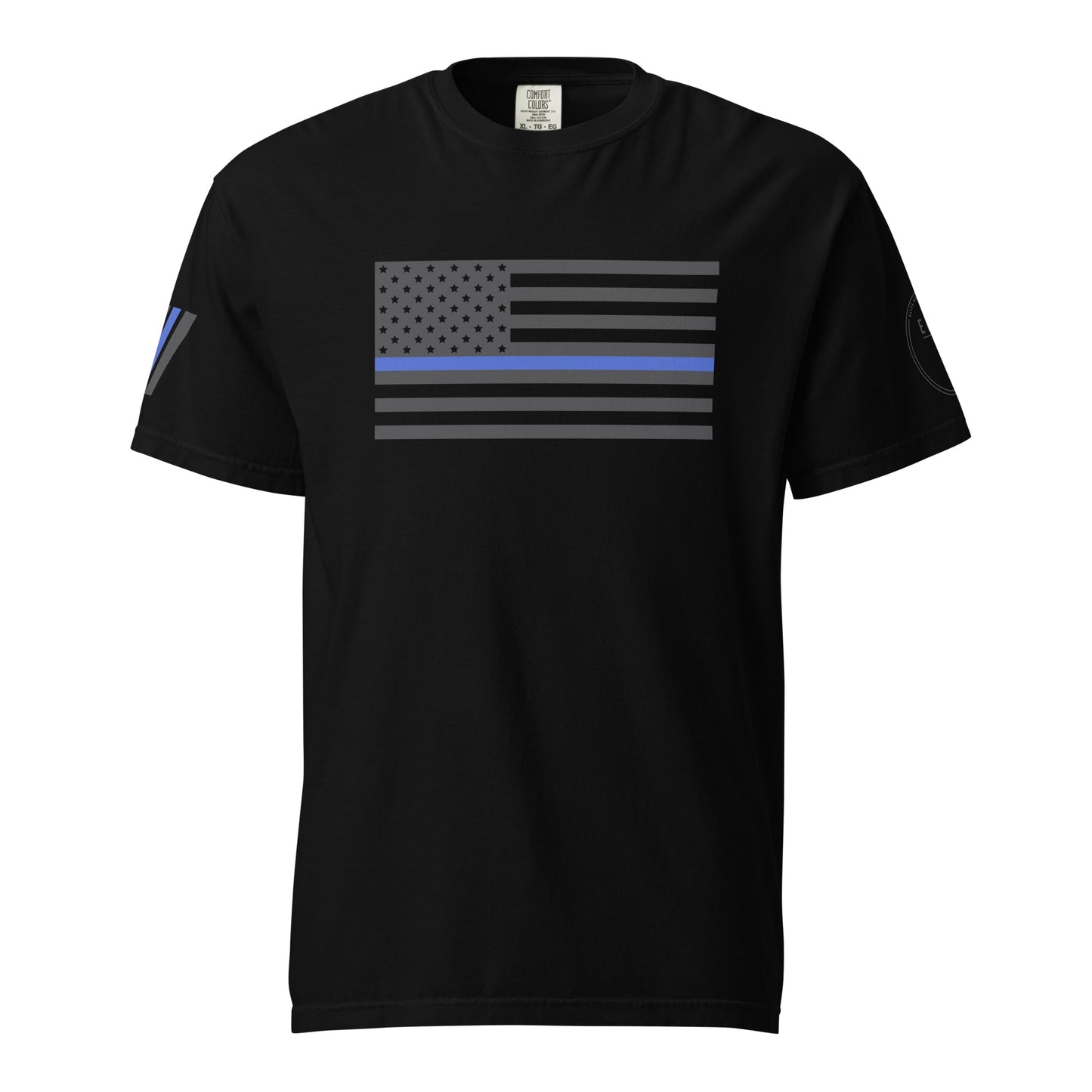 Blue Line Heavyweight T-Shirt – Tactical Gear for Modern Vikings - Raven Supply Company