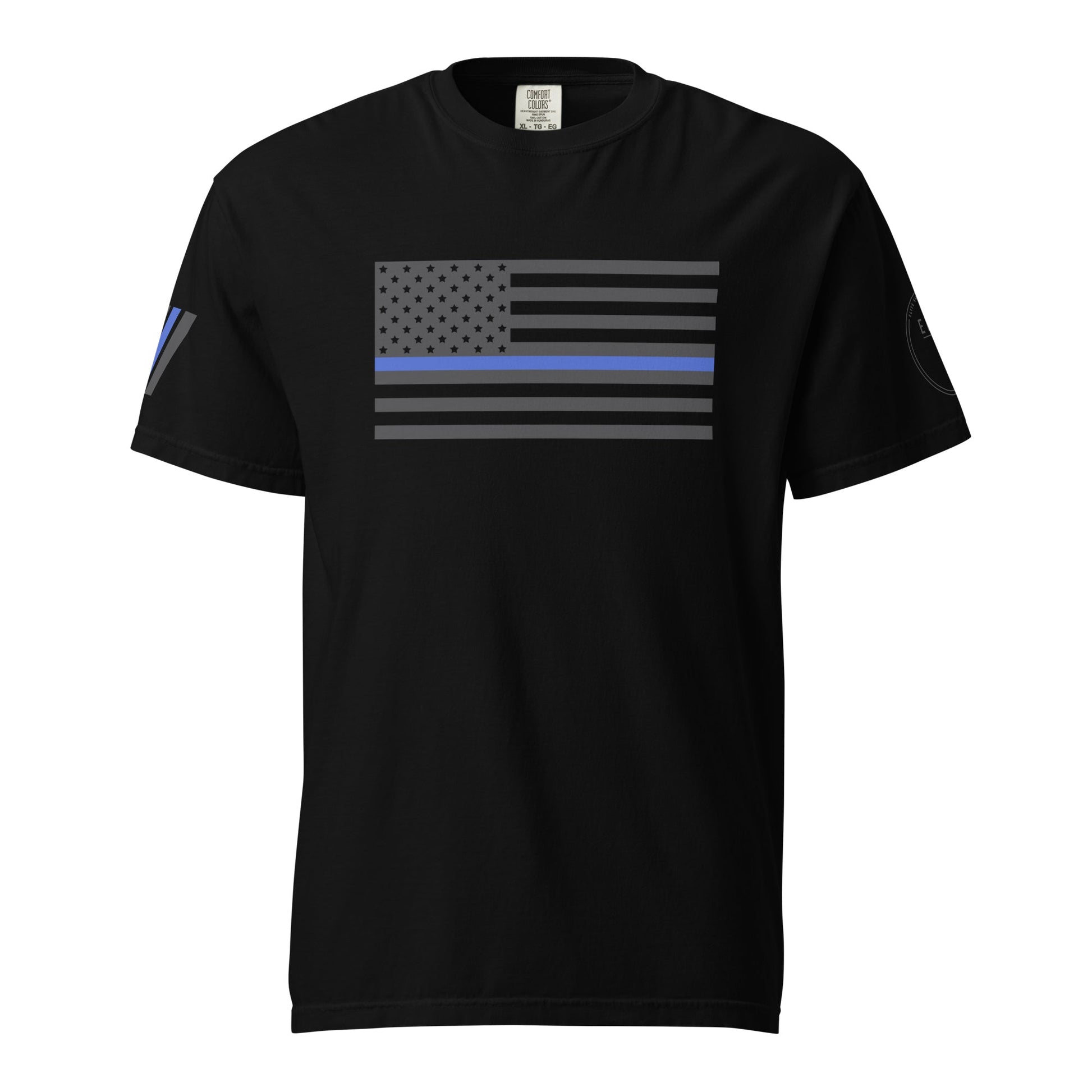 Blue Line Heavyweight T-Shirt – Tactical Gear for Modern Vikings - Raven Supply Company