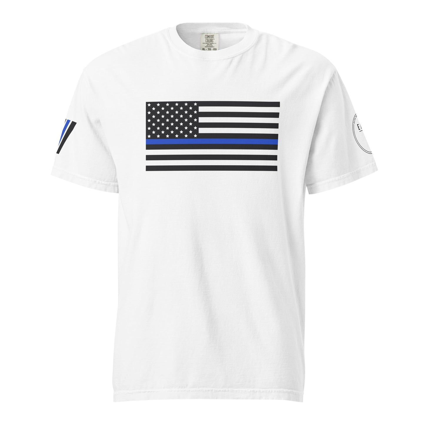 Blue Line Heavyweight T-Shirt – Tactical Gear for Modern Vikings - Raven Supply Company